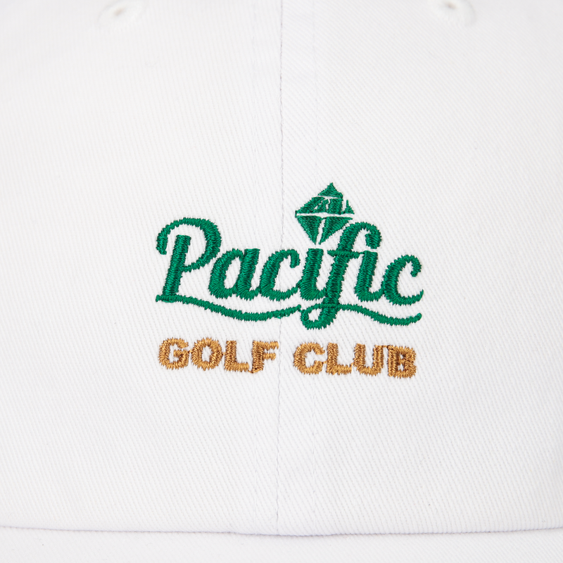 PGC × TANGRAM EMBROIDERY TWILL CAP WHITE TGA-UCAP37