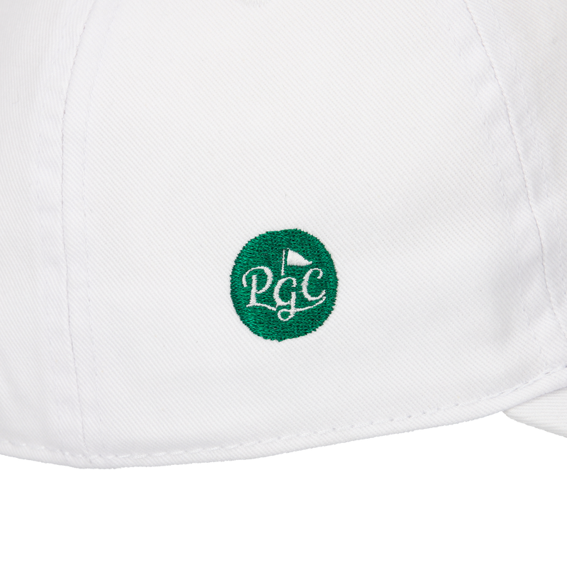 PGC × TANGRAM EMBROIDERY TWILL CAP WHITE TGA-UCAP37