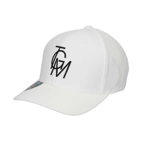 TGM LOGO FLEXFIT 110® CAP WHITE TGA-UCAP38