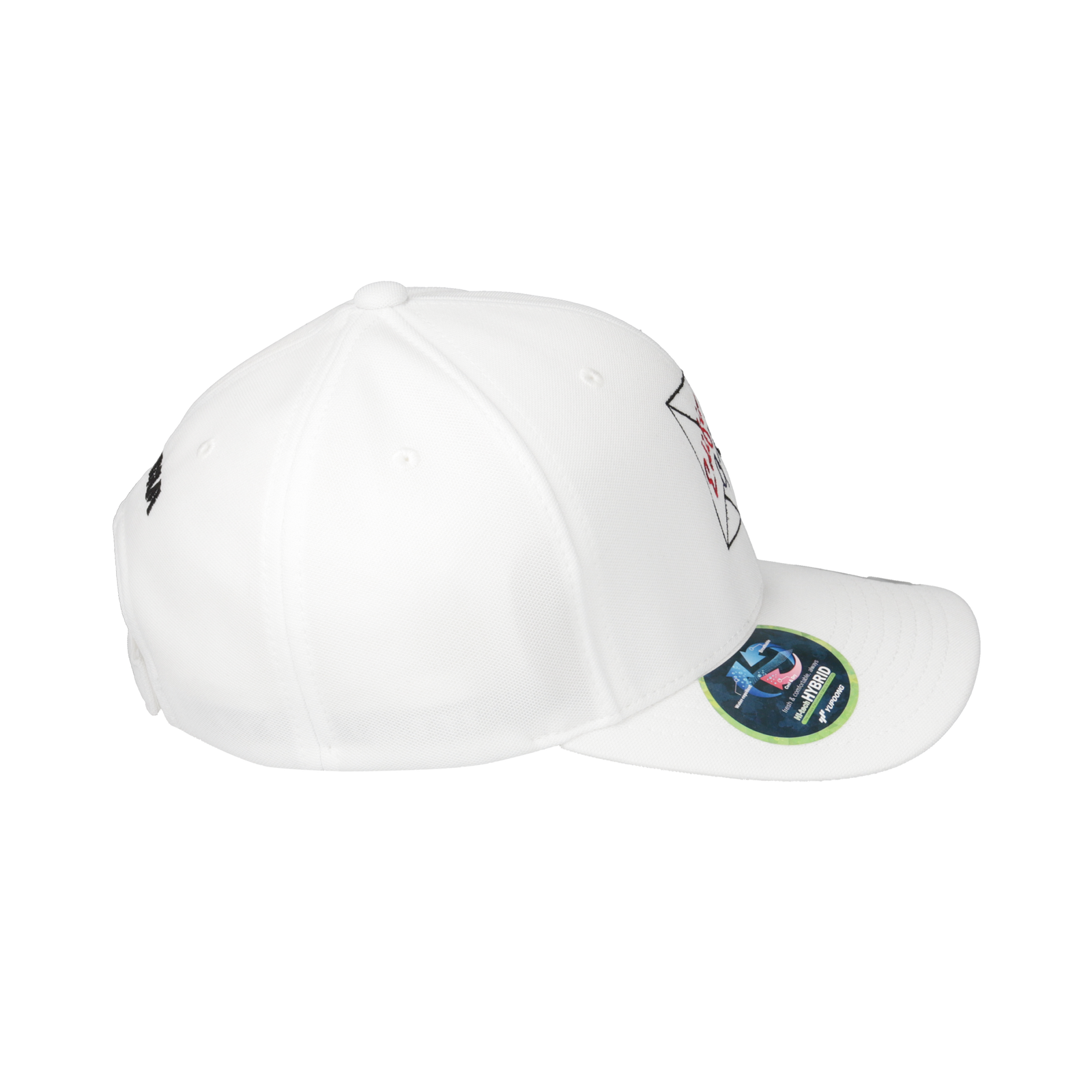 EDIFICE GOLF × TANGRAM FLEXFIT 110® CAP WHITE TGA-UCAP46