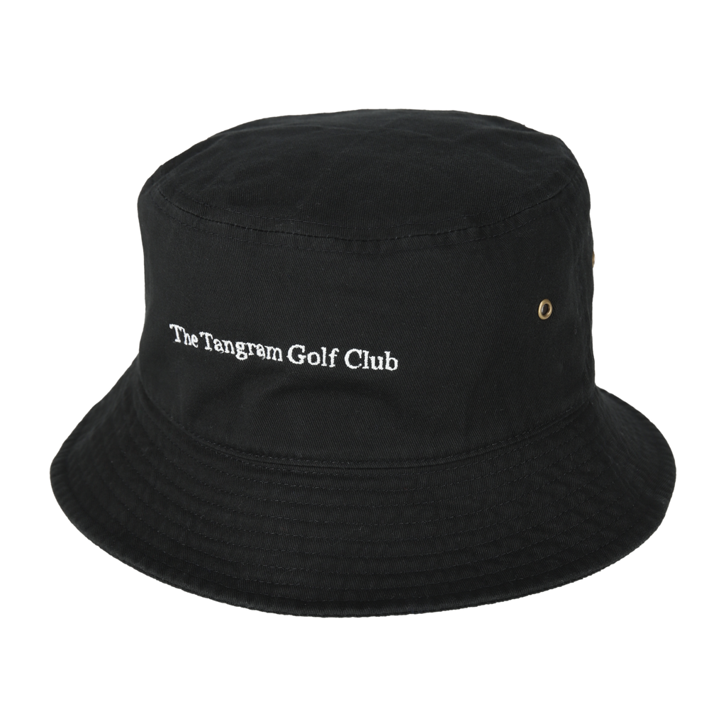 TANGRAM タングラム ゴルフ バケットハット Ｌ XLサイズ ブラック - 帽子
