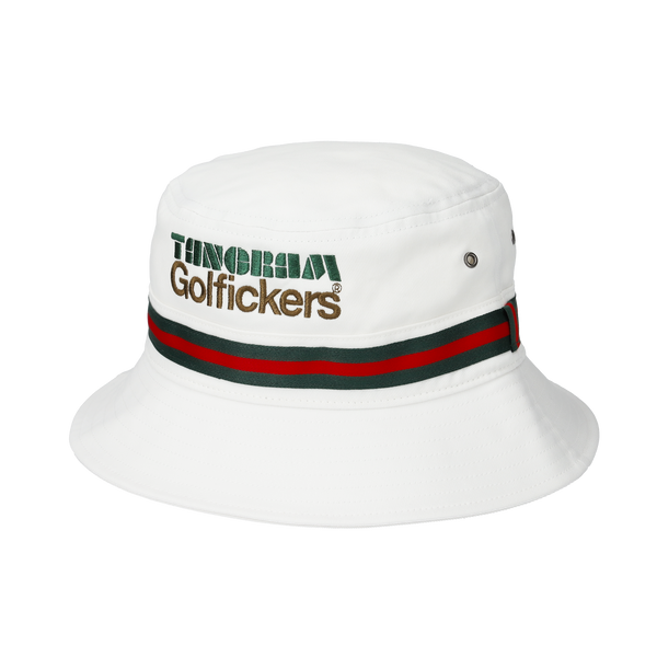 GOLFICKERS × TANGRAM BUCKET HAT WHITE TGA-UHAT29