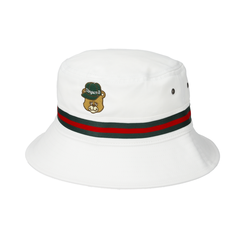 Golfickers tangramコラボハット GOLFICKERS × TANGRAM BUCKET HAT WHITE TGA-UHAT29
