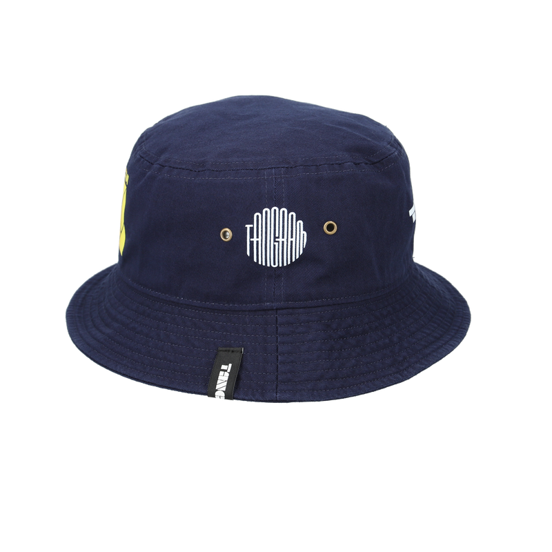 GRADATION LOGO BUCKET HAT NAVY TGA-UHAT36