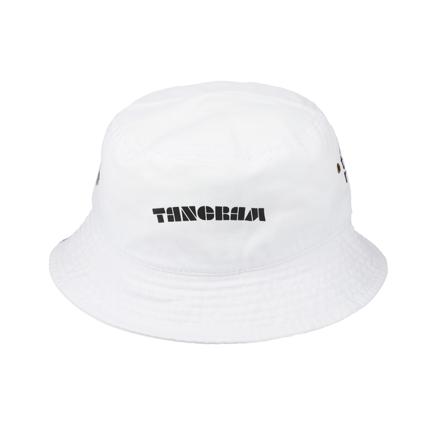 GRADATION LOGO BUCKET HAT WHITE TGA-UHAT36