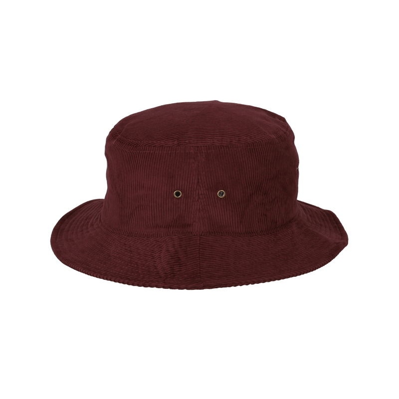 GOLF CLUB CORDUROY BUCKET HAT BURGUNDY TGA-UHAT38