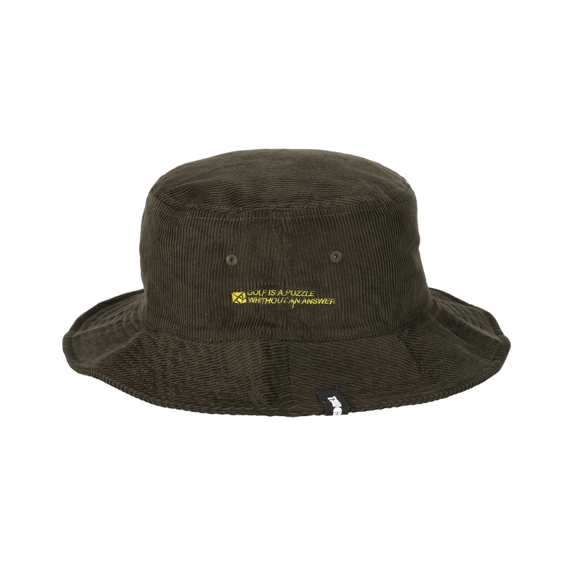 GOLF CLUB CORDUROY BUCKET HAT OLIVE TGA-UHAT38