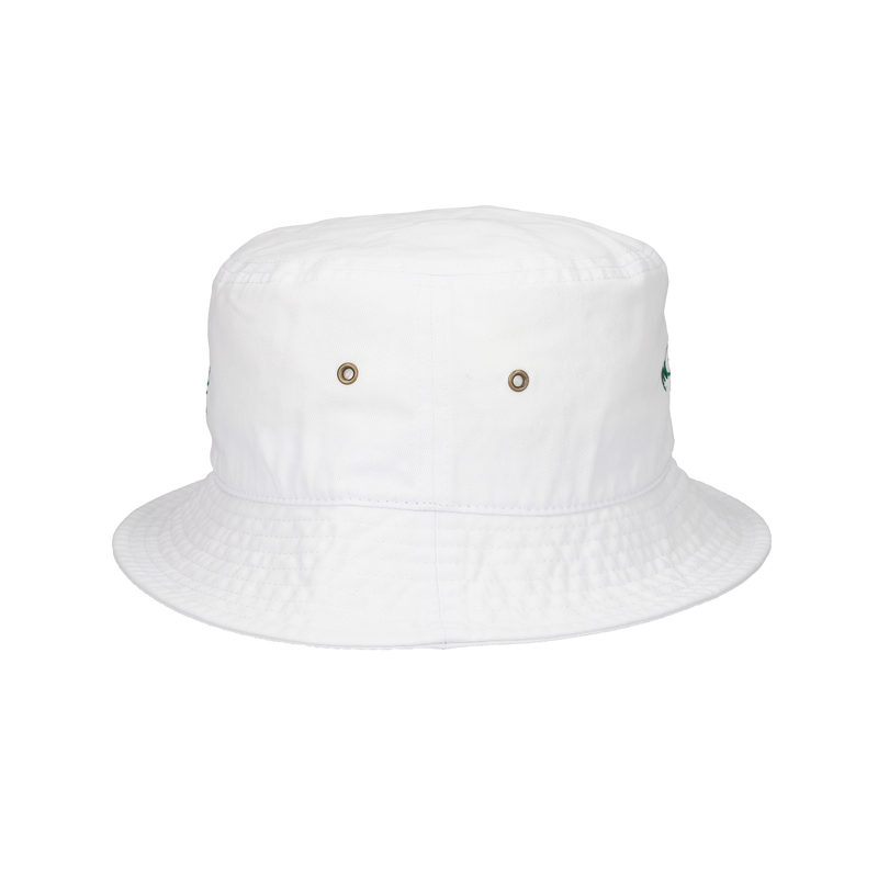 PGC × TANGRAM EMBROIDERY BUCKET HAT WHITE TGA-UHAT44