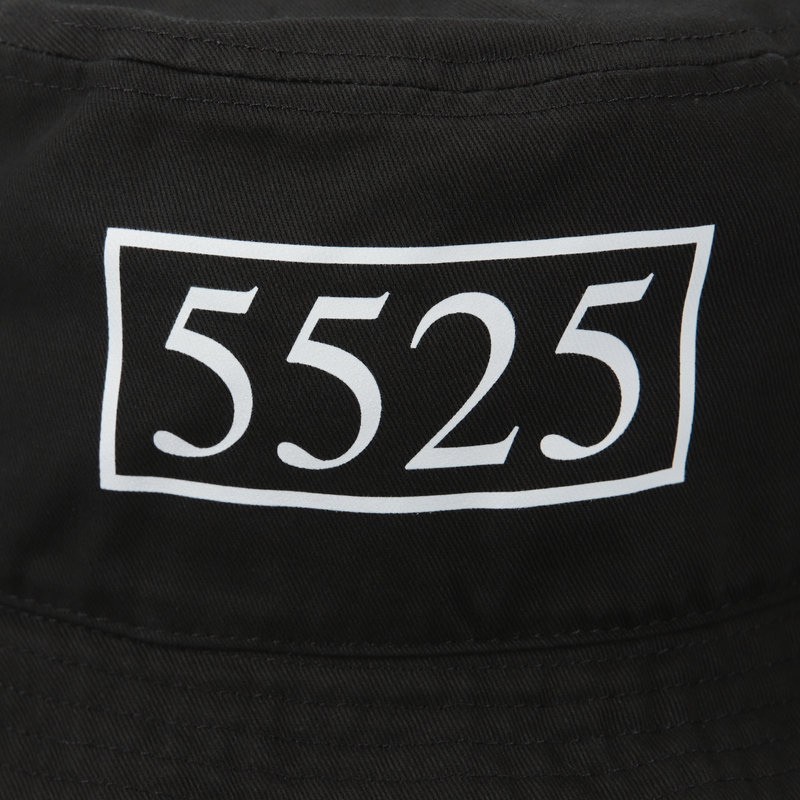 5525×TANGRAM 5TH ANNIV. BUCKET HAT BLACK TGS-UHAT51
