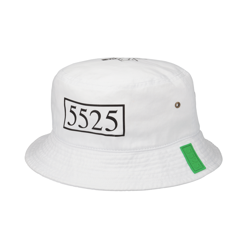 5525×TANGRAM 5TH ANNIV. BUCKET HAT WHITE TGS-UHAT51