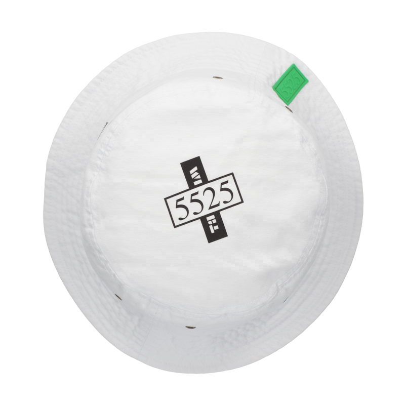 5525×TANGRAM 5TH ANNIV. BUCKET HAT WHITE TGS-UHAT51