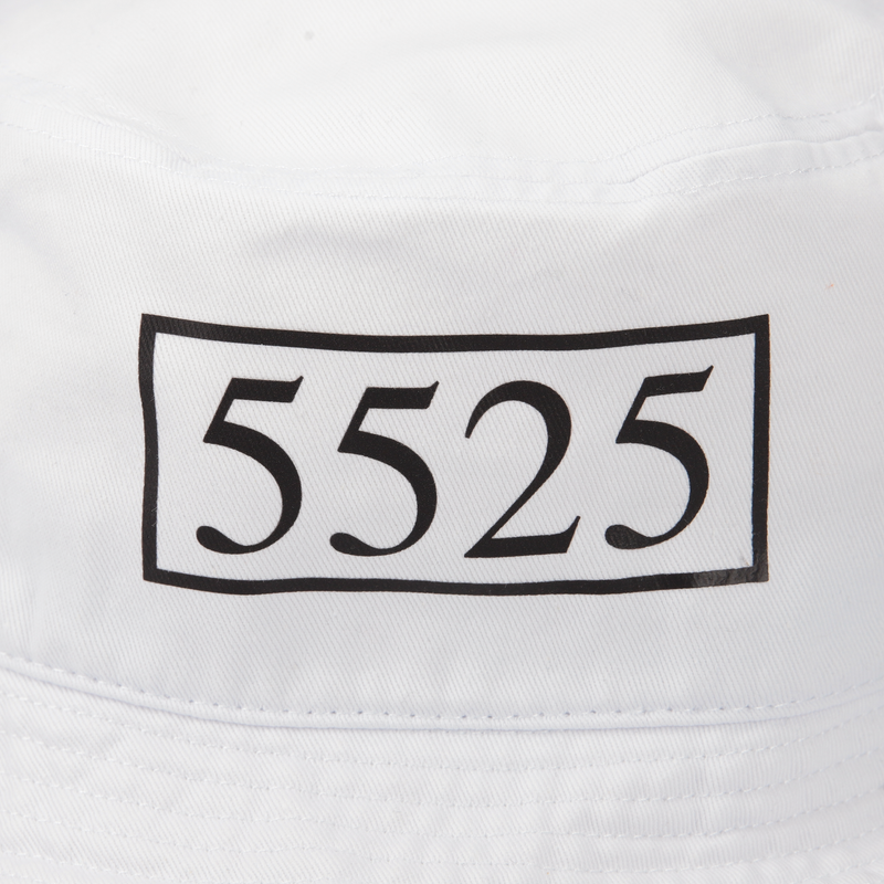 5525×TANGRAM 5TH ANNIV. BUCKET HAT WHITE TGS-UHAT51