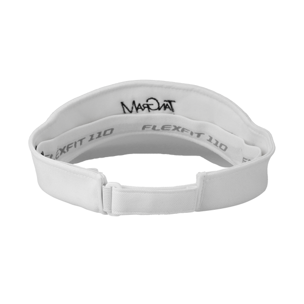 TGM LOGO FLEXFIT 110® SUN VISOR WHITE TGA-USV02