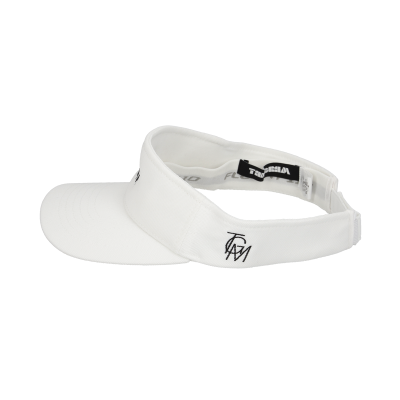 TGM LOGO FLEXFIT 110® SUN VISOR WHITE TGA-USV02