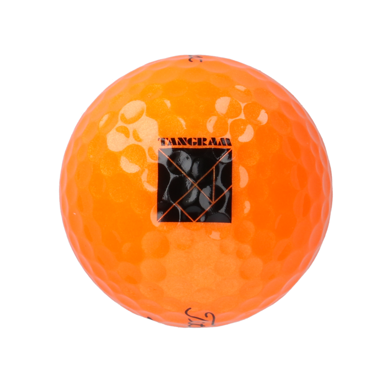 匿名配送】PING ゴルフボール ツートン カラーボール オレンジ 匿名配送】PING ゴルフボール ツートン カラーボール オレンジ