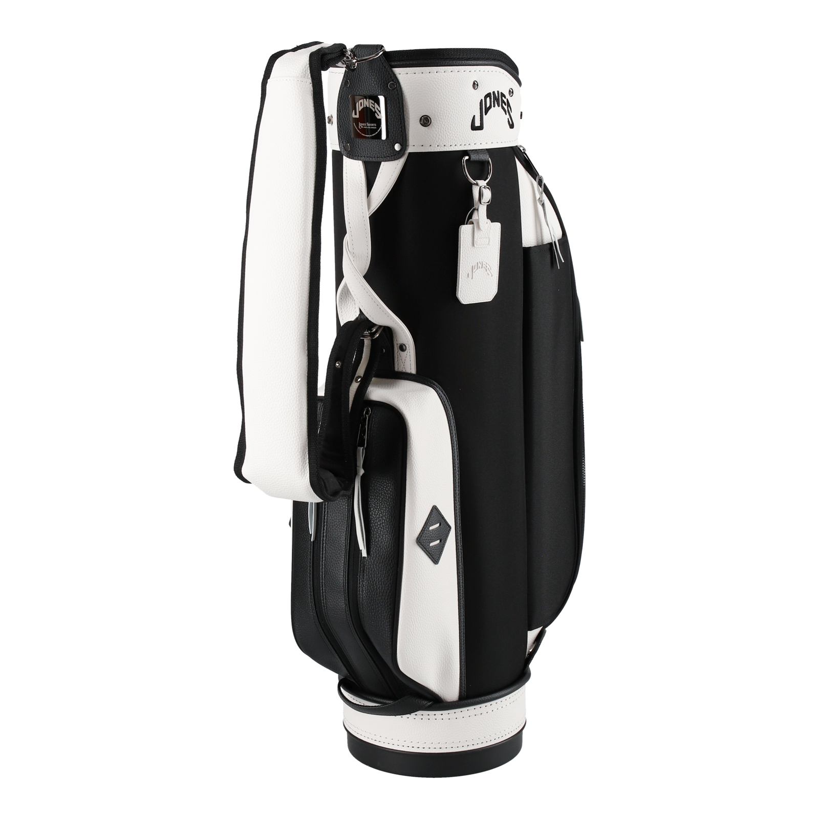 CLUBHAUS × ANTi COUNTORY CLUB × TANGRAM TRIPLE LOGO CADDY BAG BLACK TG CLUBHAUS × ANTi COUNTORY CLUB × TANGRAM TRIPLE LOGO CADDY BAG BLACK TG