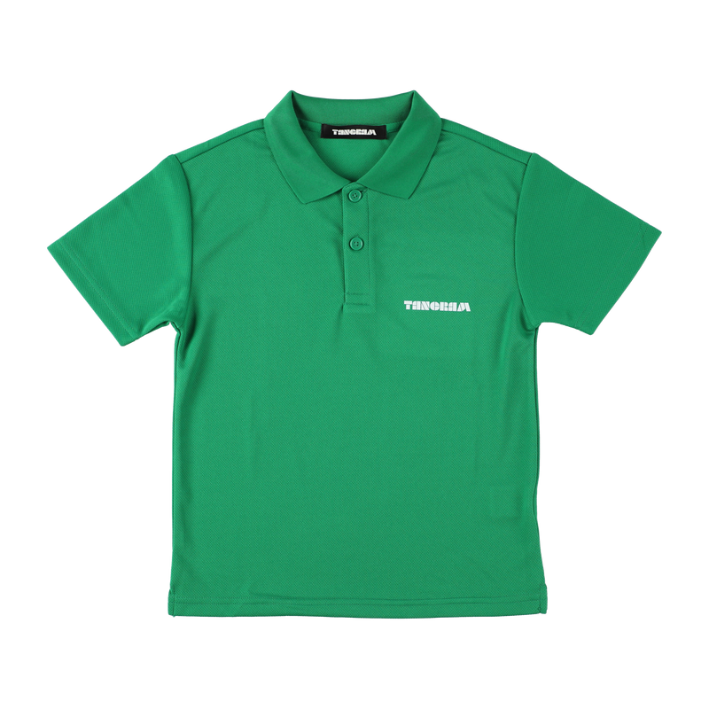 BASIC LOGO KIDS POLO SHIRTS GREEN TGS-KPL01