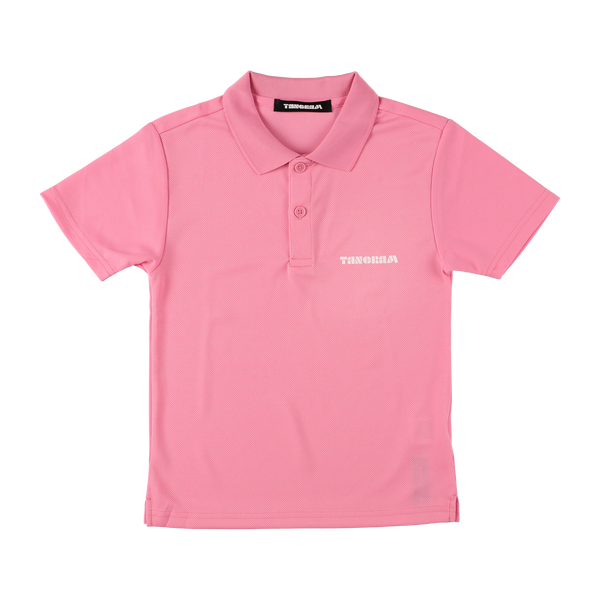 BASIC LOGO KIDS POLO SHIRTS PINK TGS-KPL01