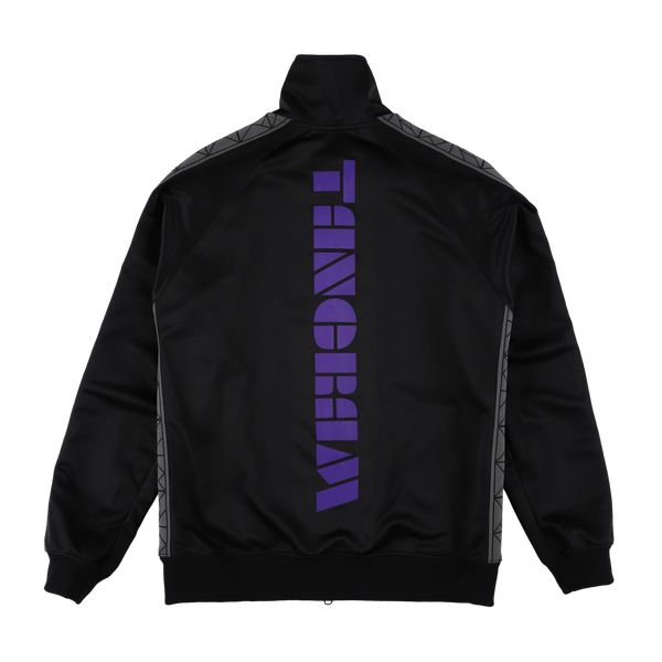 PUZZLE LINE SQUAD TRACK JACKET WHITE/PURPLE TGS-MB11