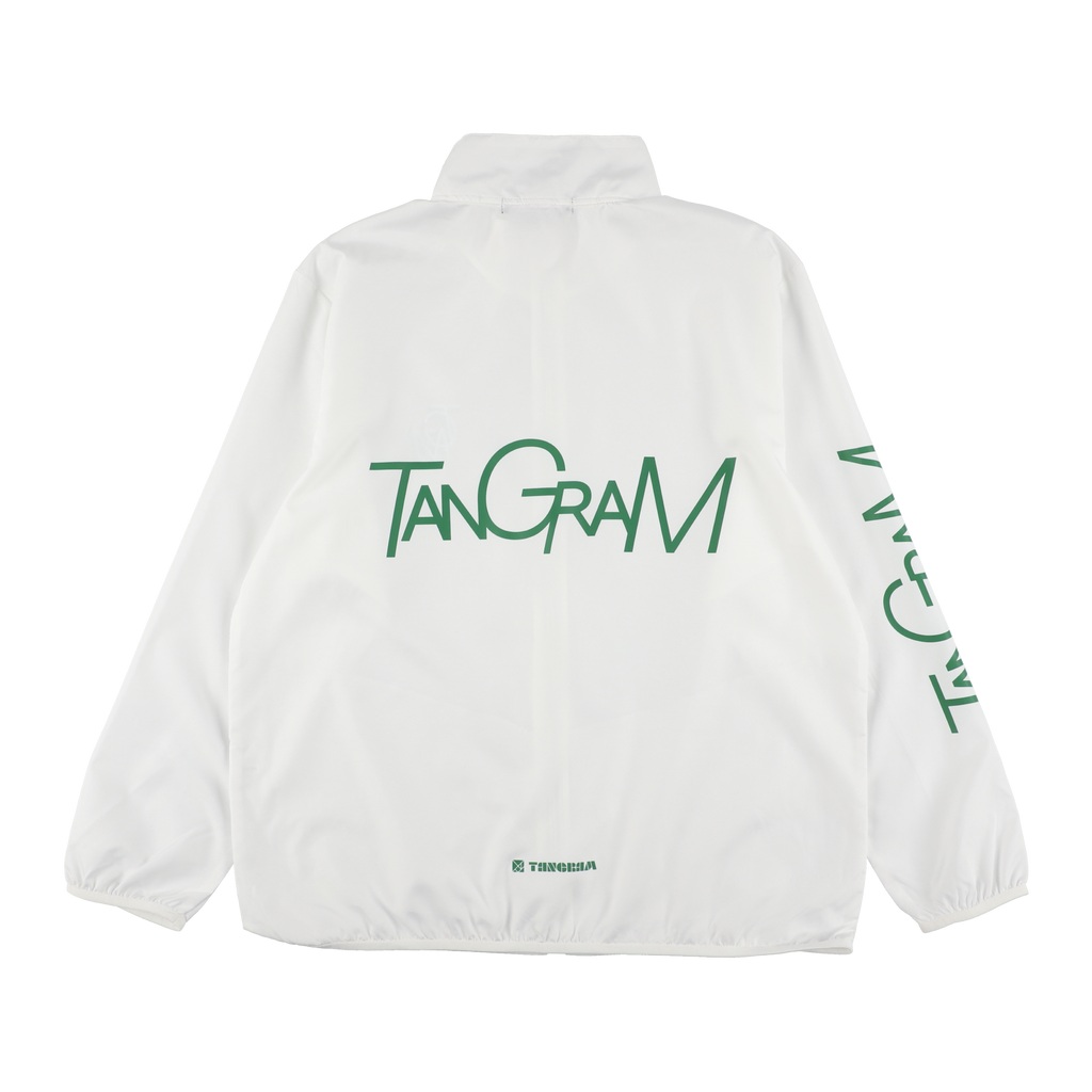 tangram SLANT LOGO RIP-STOP JACKET XLサイズ TSL LOGO RIP-STOP JACKET WHITE TGS-MB28 – TANGRAM