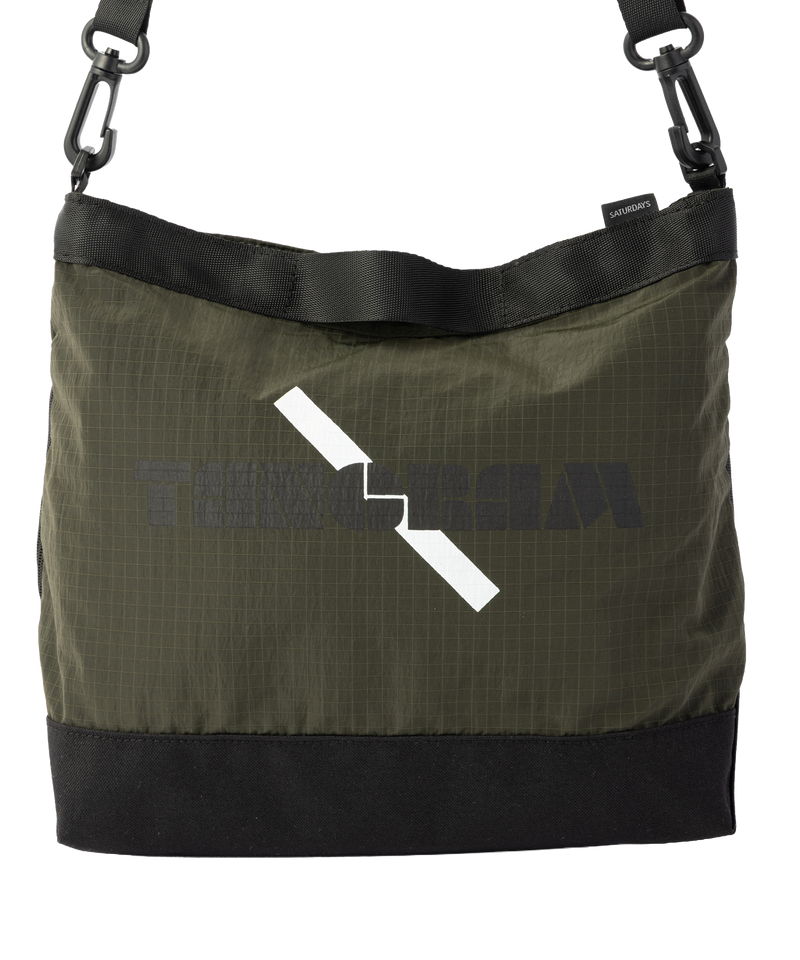 Saturdays NYC × TANGRAM SHOULDER CART BAG KHAKI TGS-MBGST01