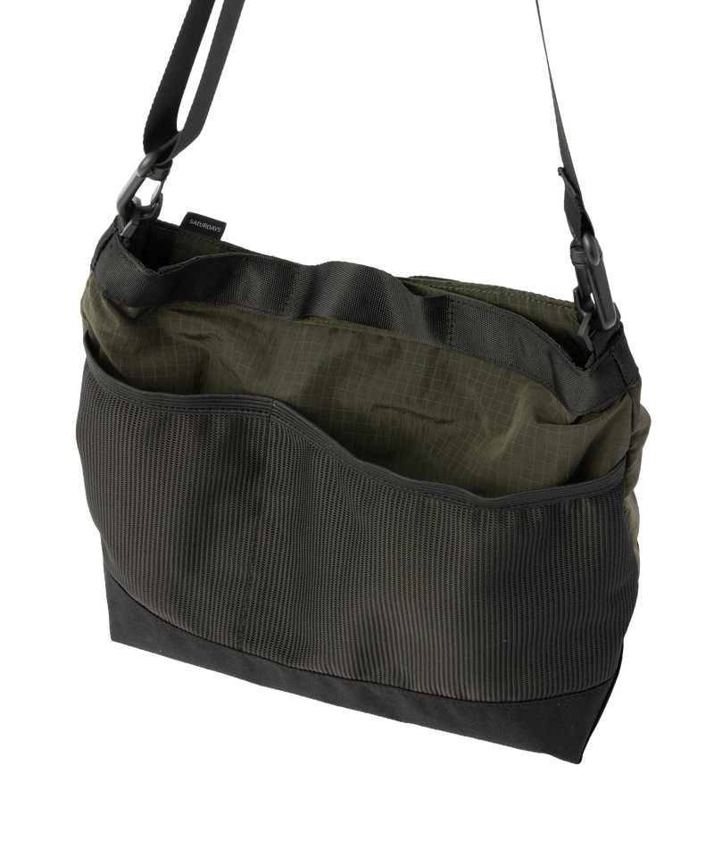 Saturdays NYC × TANGRAM SHOULDER CART BAG KHAKI TGS-MBGST01