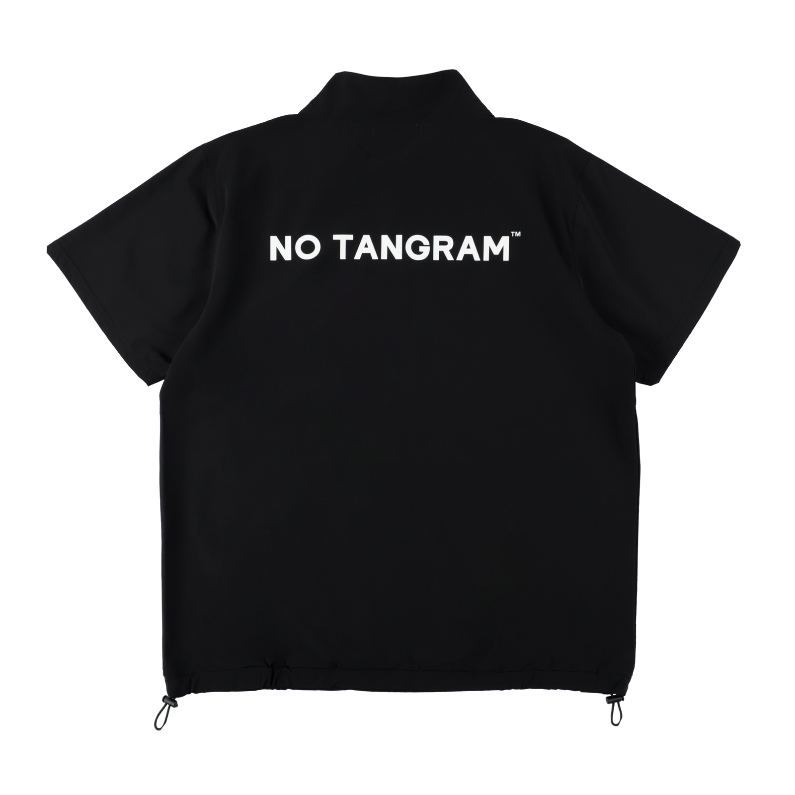 NO COFFEE×TANGRAM HALF ZIP PISTE BLACK TGS-MBNC01