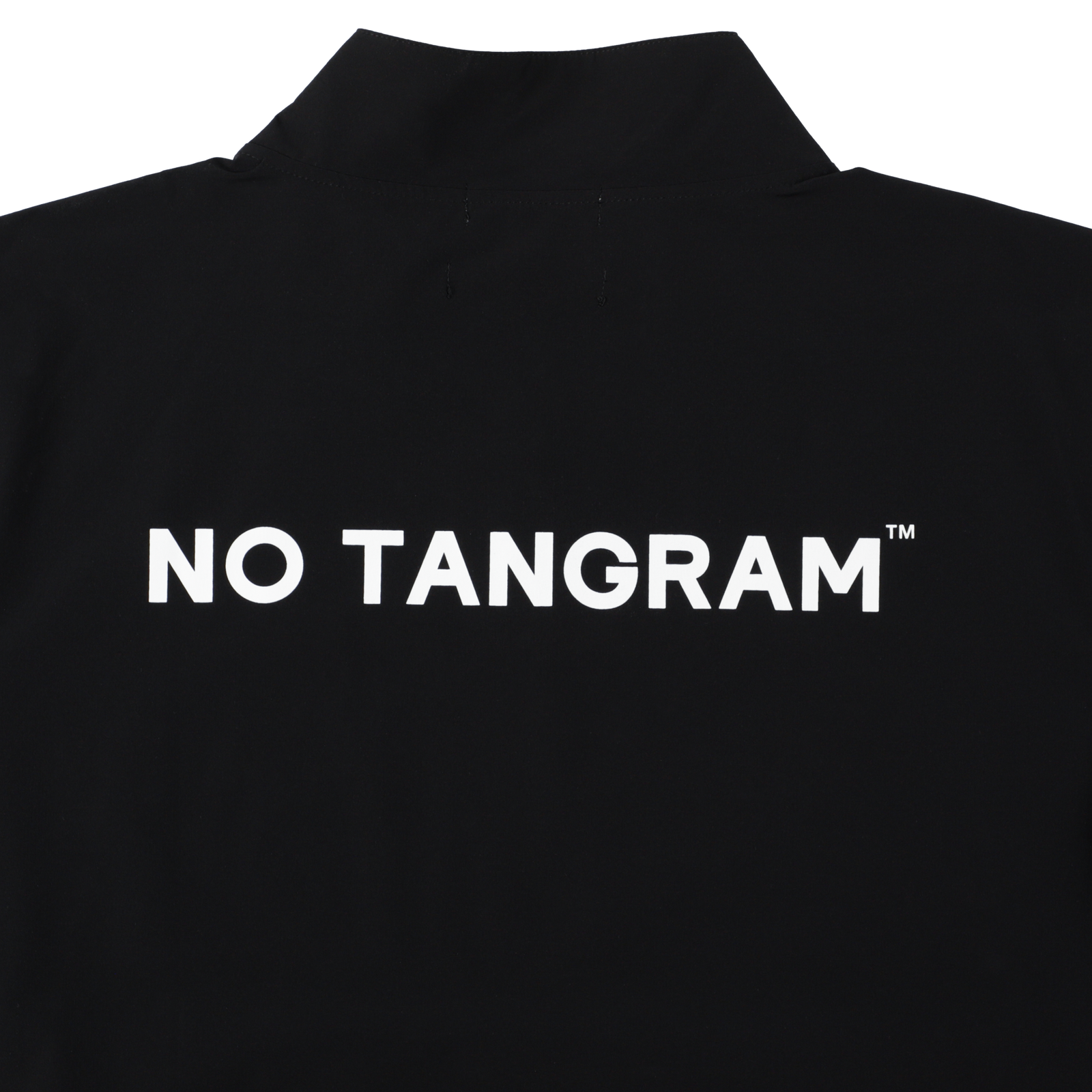 NO COFFEE×TANGRAM HALF ZIP PISTE BLACK TGS-MBNC01