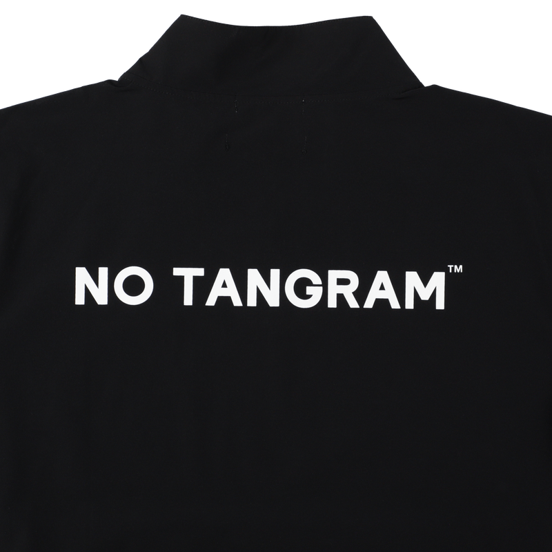 NO COFFEE×TANGRAM HALF ZIP PISTE BLACK TGS-MBNC01