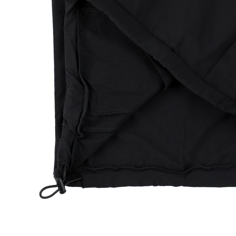 NO COFFEE×TANGRAM HALF ZIP PISTE BLACK TGS-MBNC01