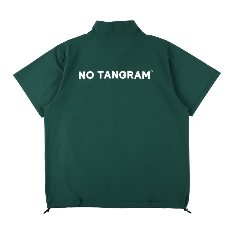 NO COFFEE×TANGRAM HALF ZIP PISTE GREEN TGS-MBNC01