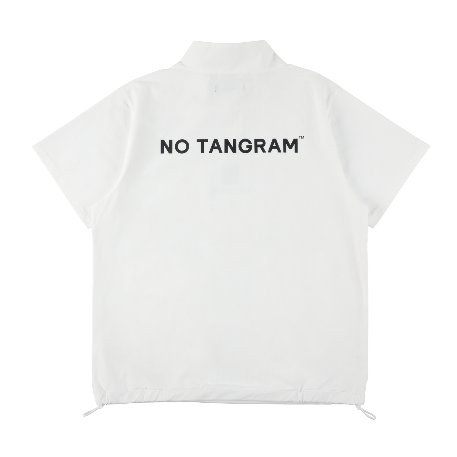 NO COFFEE×TANGRAM HALF ZIP PISTE WHITE TGS-MBNC01