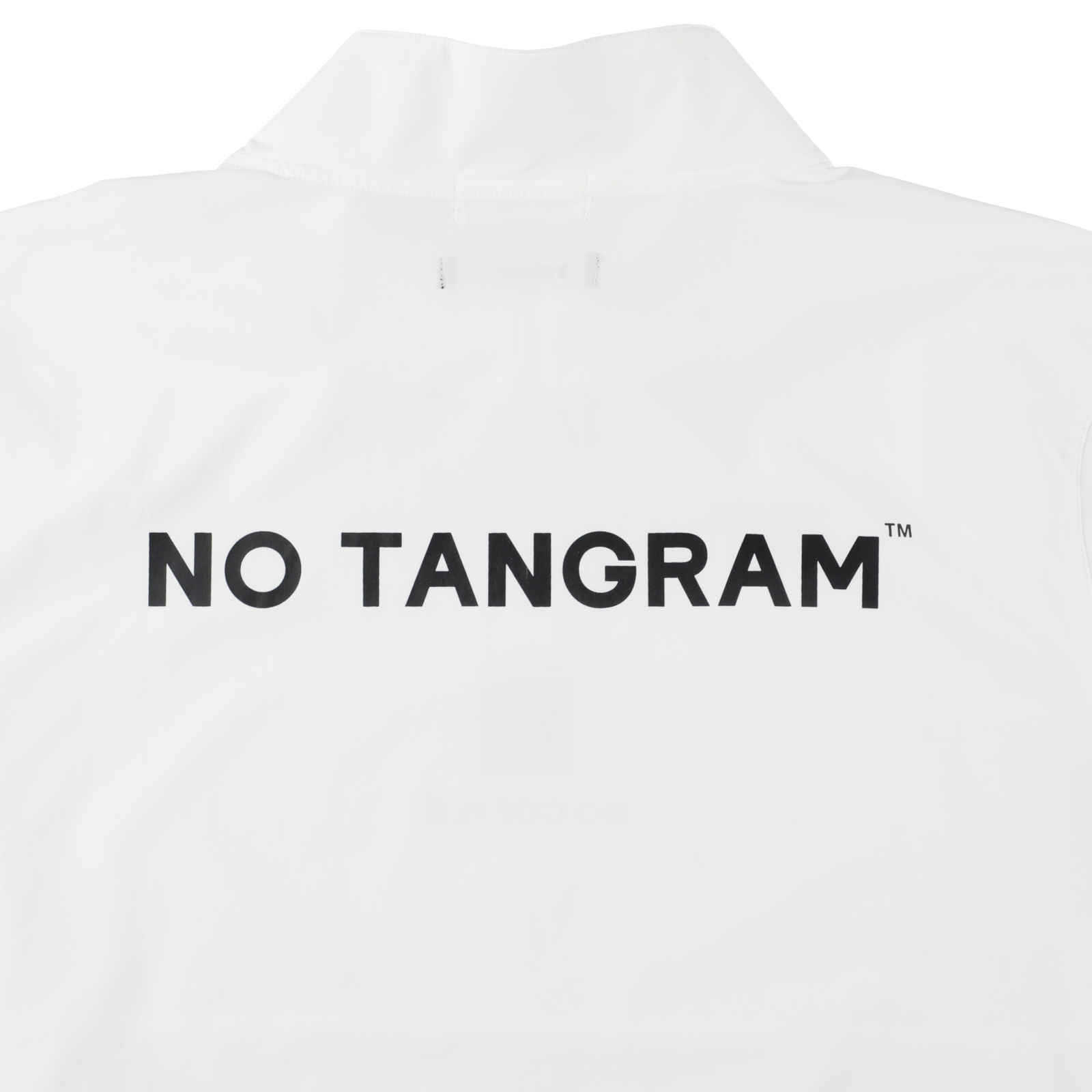NO COFFEE×TANGRAM HALF ZIP PISTE WHITE TGS-MBNC01