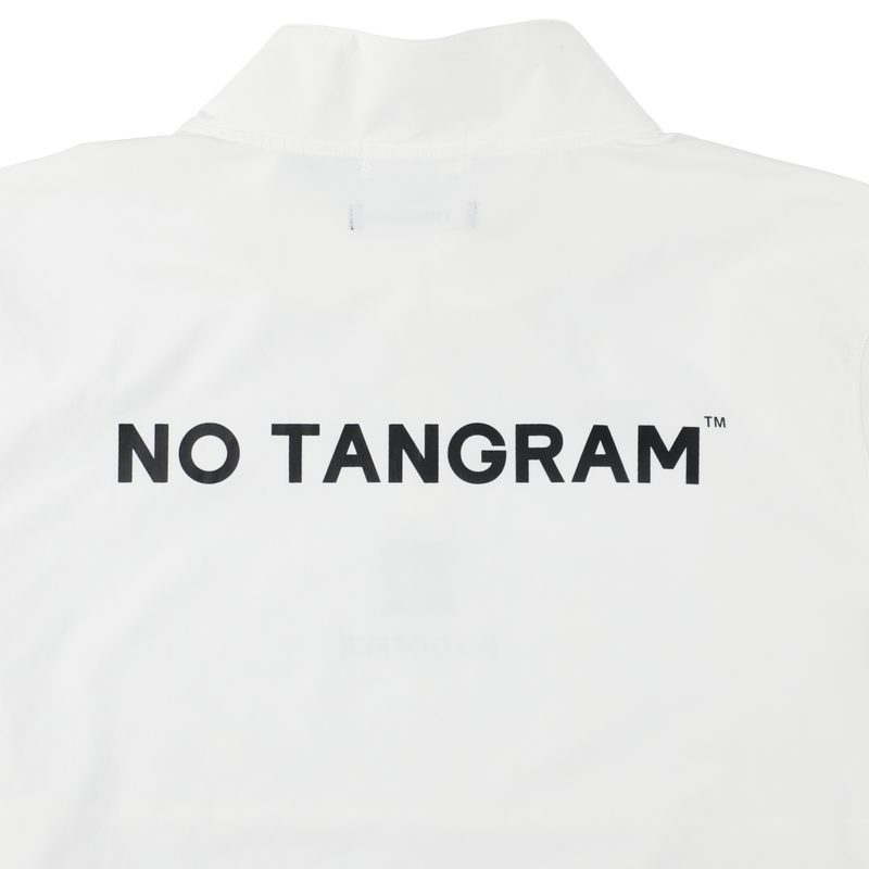 NO COFFEE×TANGRAM HALF ZIP PISTE WHITE TGS-MBNC01