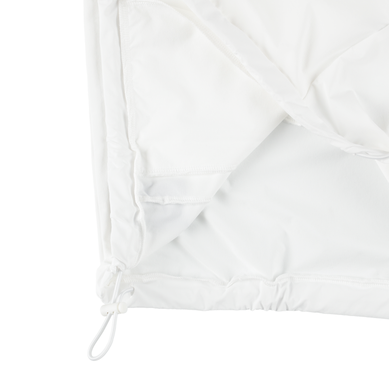 NO COFFEE×TANGRAM HALF ZIP PISTE WHITE TGS-MBNC01