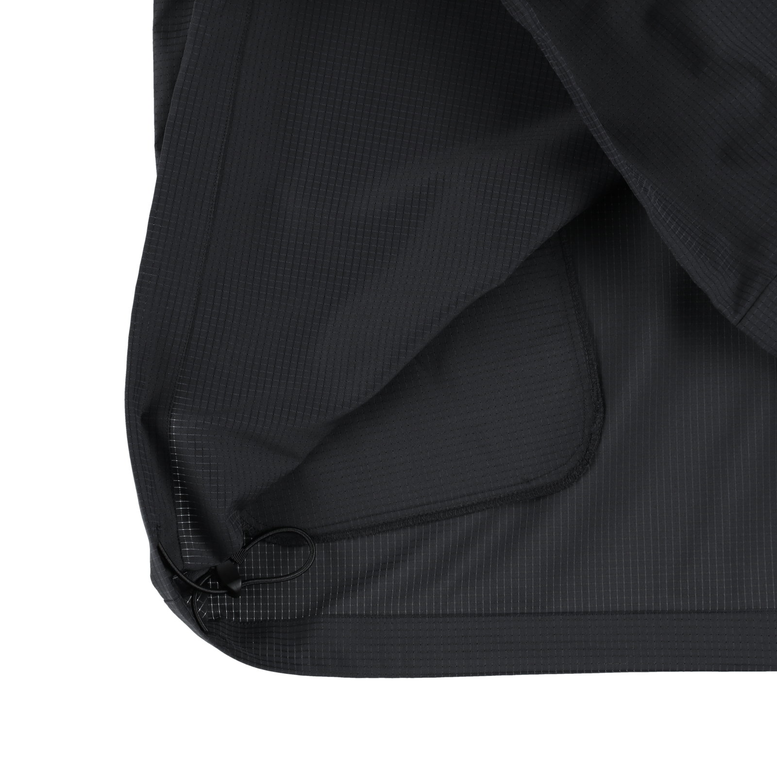 Saturdays NYC × TANGRAM DotAir® HALF ZIP PISTE BLACK TGS-MBST01