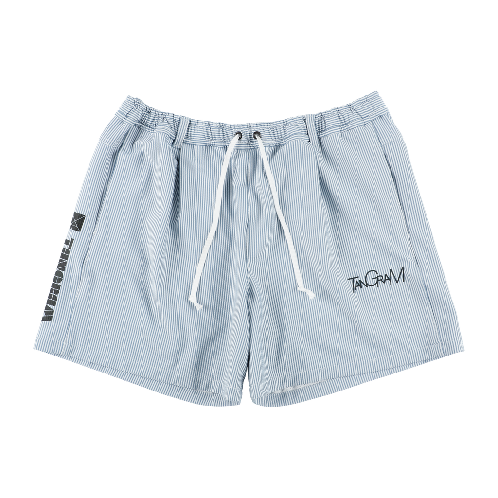 メンズウェア TANGRAM / SEERSUCKER TURF STRETCH SHORTS SEERSUCKER TURF STRETCH SHORTS BLUE TGS-MP18 – TANGRAM