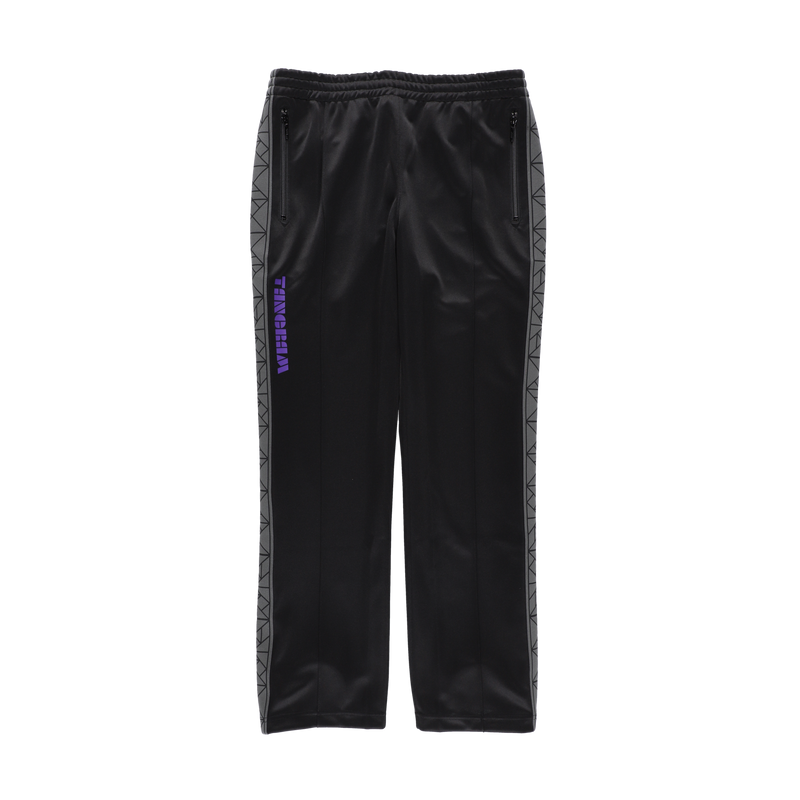 PUZZLE LINE  SQUAD TRACK PANTS WHITE/PURPLE TGS-MP31