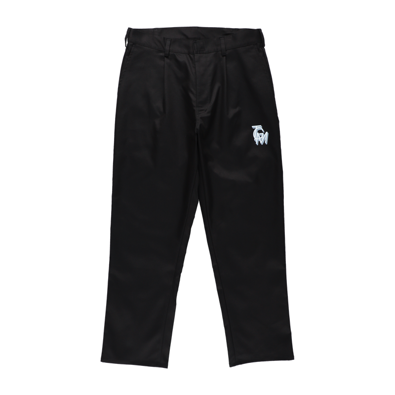 TGM LOGO CHINO PANTS BLACK TGS-MP36