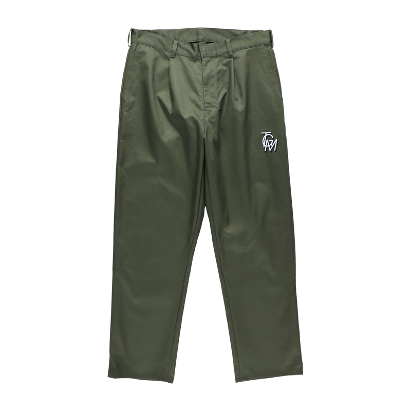 TGM LOGO CHINO PANTS OLIVE TGS-MP36