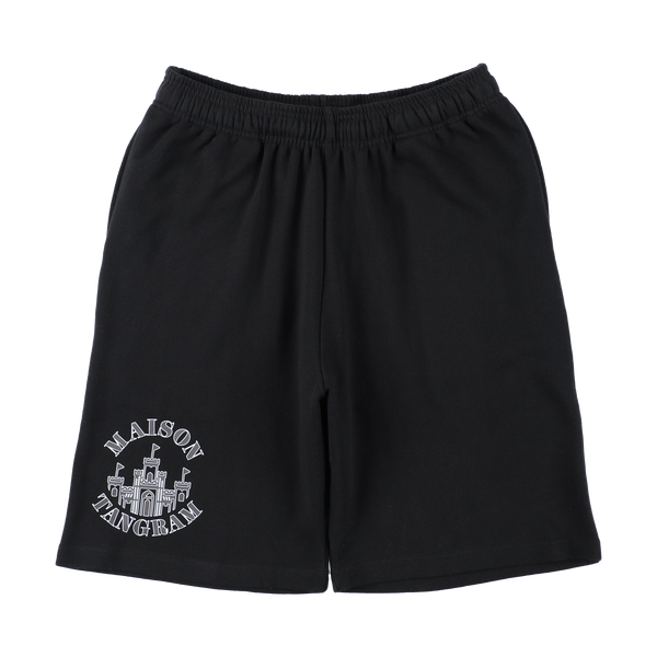 MAISON SWEAT SHORTS BLACK TGS-MP37