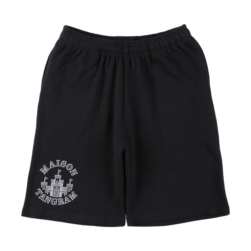 MAISON SWEAT SHORTS BLACK TGS-MP37