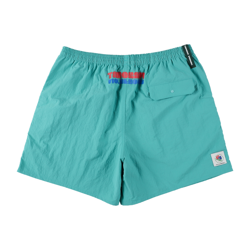 VIOLA&ROSES × TANGRAM NYLON SHORTS MINT TGS-MP40