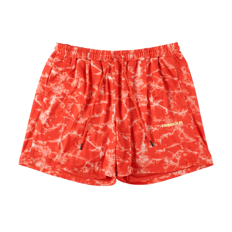 TIE-DYE TURF SHORTS ORANGE TGS-MP44