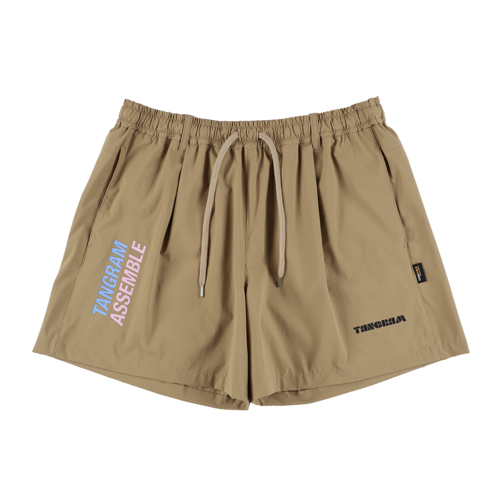 4WAY STRETCH TURF SHORTS BEIGE TGS-MP48 – TANGRAM
