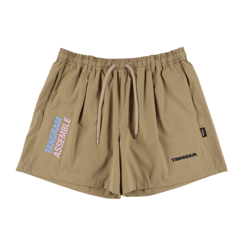 4WAY STRETCH TURF SHORTS BEIGE TGS-MP48