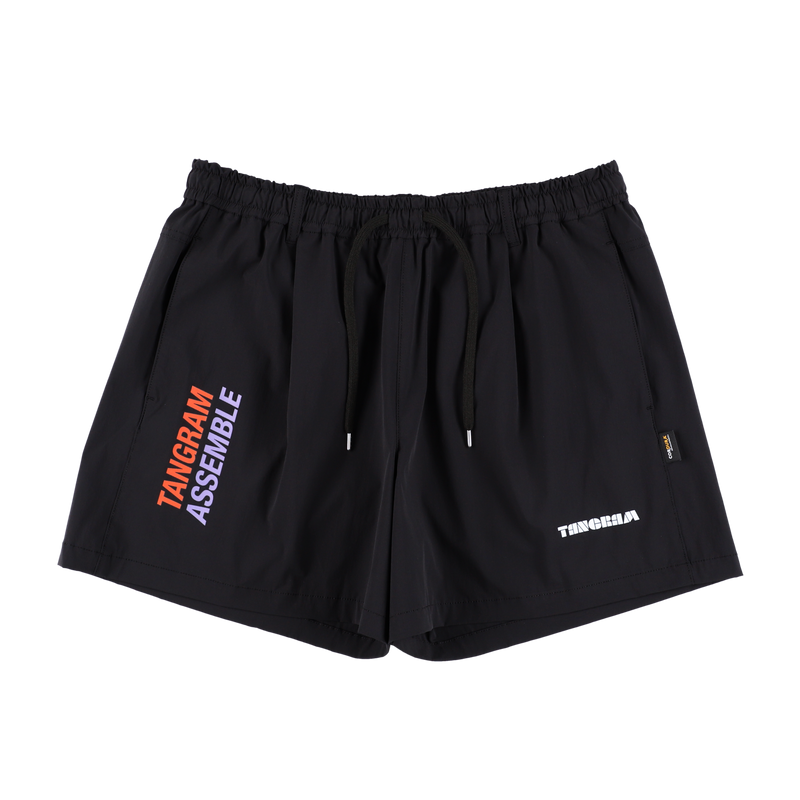 4WAY STRETCH TURF SHORTS BLACK TGS-MP48