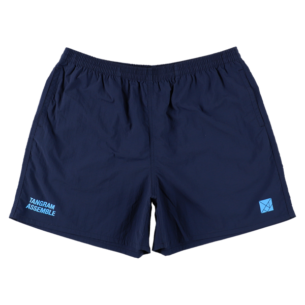 ASSEMBLE TEAM NYLON SHORTS NAVY TGS-MP50