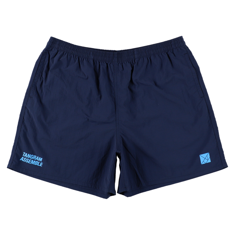 ASSEMBLE TEAM NYLON SHORTS NAVY TGS-MP50