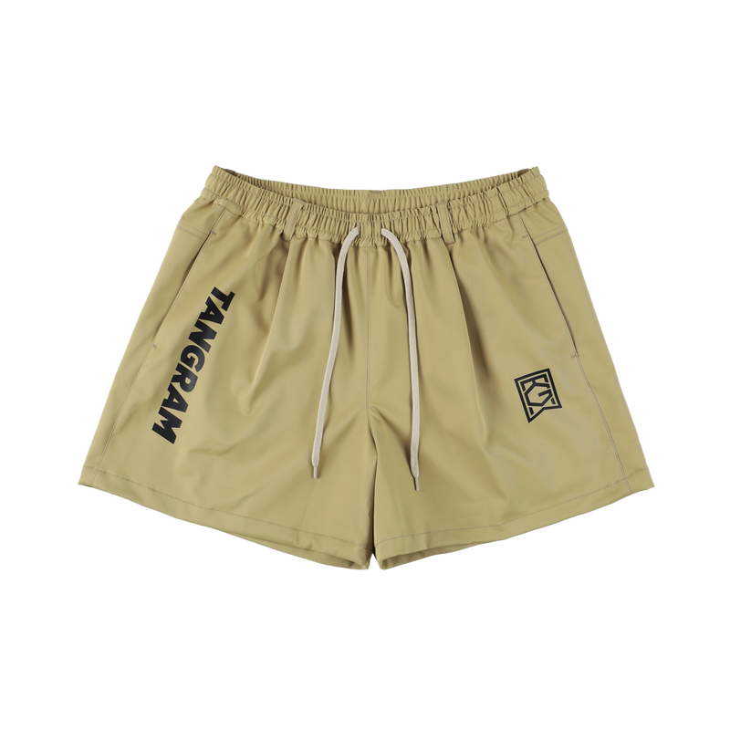 ON THE GRASS TURF STRETCH SHORTS BEIGE TGS-MP66